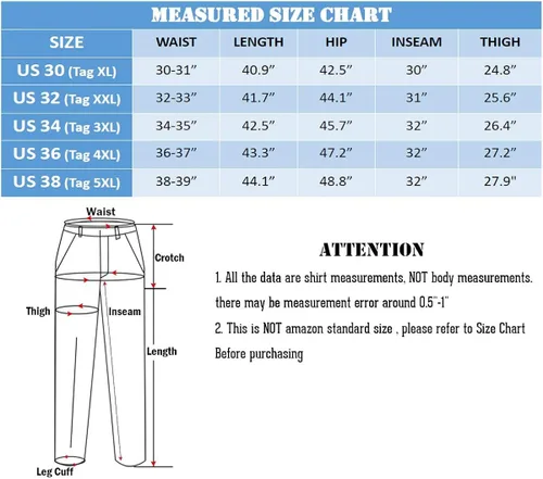Miniatura 6 de CARWORNIC Pantalones de senderismo ligeros para hombre, de secado rápido, impermeables, para escalar, con bolsillos con cremallera