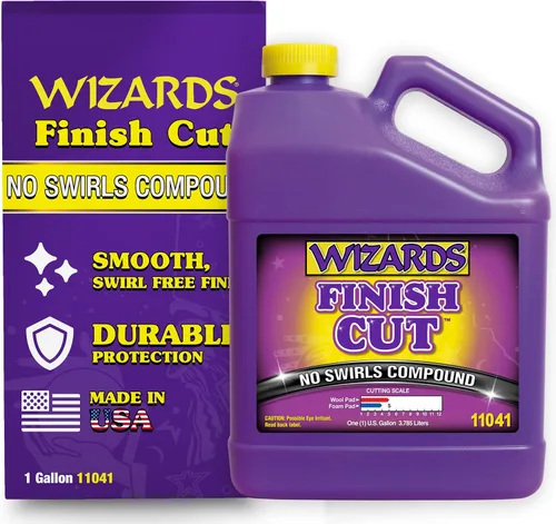 Miniatura 6 de Wizards Compuesto de Corte de Acabado - Nivela Rayones e Ilumina Acabados Opacos - Fácil Limpieza para Corrección de Pintura Automotriz y de Autos