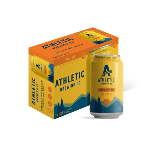 Miniatura 9 de Athletic Brewing Company Cerveza artesanal sin alcohol, baja en carbohidratos con cuerpo ligero de arroz y malta, combina con ensalada y pizza