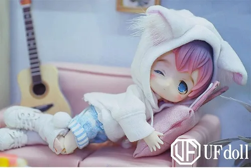 Miniatura 5 de UFDoll 1/12 Cuerpo para GSC, STO Head 1 / 12bjd - Figura de acción de muñeca articulada, repuesto para muñeca (piel blanca)