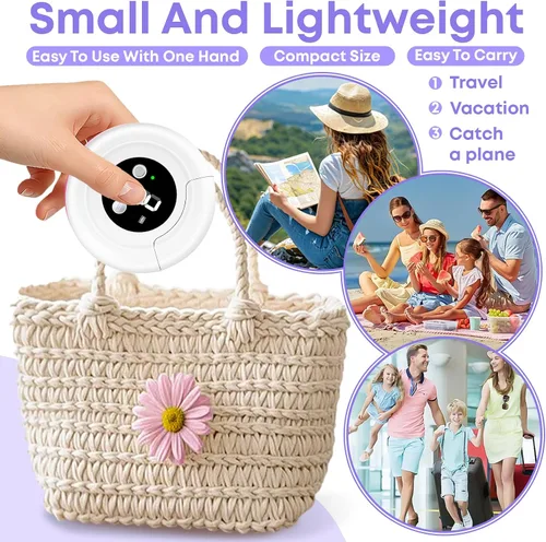 Miniatura 7 de Cortaúñas automático para personas mayores, cortaúñas eléctrico 3 en 1 con luz LED, batería recargable, cortaúñas para adultos, molinillo de uñas