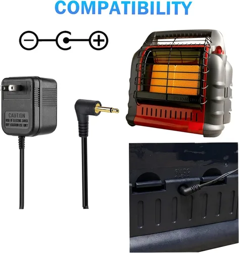 Miniatura 5 de Adaptador de corriente de 6 V compatible con Mr. Heater Big Buddy Heater MH18B F274800 F276127 F274830 F274865,6V DC para cable de alimentación