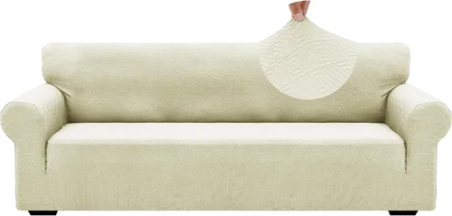 Miniatura 37 de Fundas elásticas 2025 para chaise longue de sofá seccional, funda individual para chaise longue removible y lavable, funda de repuesto para asiento