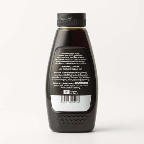 Miniatura 2 de Mellona Jarabe de uva 100% Petimesi natural de extracción lenta, sin azúcar añadida, 16.6 onzas líquidas (uva)