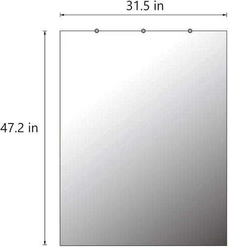 Miniatura 4 de H&A Espejos de pared para gimnasio en casa, espejos de gimnasio para gimnasio en casa, espejos de entrenamiento con borde pulido plano, espejo