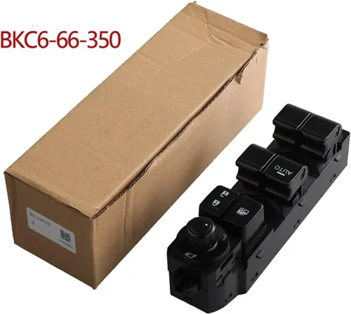 Miniatura 4 de BKC6-66-350 Interruptor de control de elevalunas eléctrico maestro delantero izquierdo compatible con M-azda CX-5 13-16 Compatible con M-azda 3