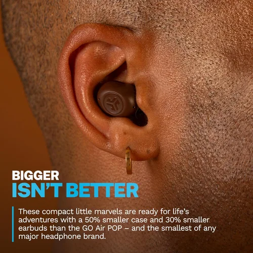 Miniatura 2 de JLab JBuds Mini Tones True Wireless Auriculares Inalámbricos Bluetooth + Funda de Carga, (4625 W), IP55 a Prueba de Sudor y Polvo, Bluetooth