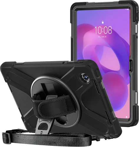 Miniatura 12 de ProCase Funda Lenovo Tab K10 de 10.3 pulgadas 2021 / M10 FHD Plus (2ª generación 2020), resistente a prueba de golpes, con soporte giratorio