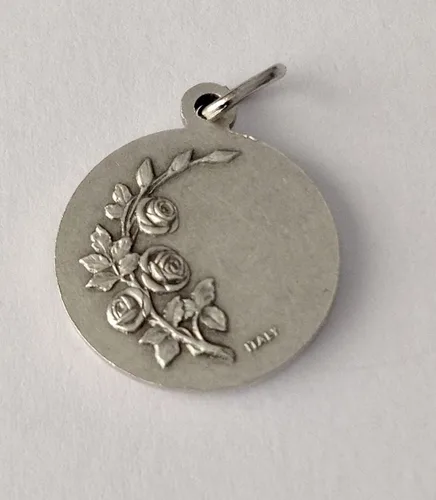 Miniatura 5 de Medalla de Nuestra Señora de Fátima Medallas de los Santos del Patron 100 Made in Italy