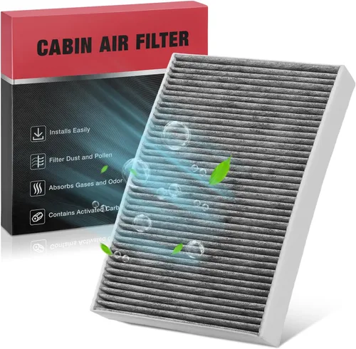 Miniatura 25 de BDFHYK 49357 Filtro de aire de cabina con carbón activado compatible con Mercedes-Benz AMG GT, C180, C200, C250, C300, C350, CLS350, CLS400, CLS500