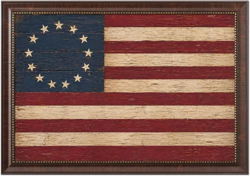 Miniatura 12 de DECORARTS - Arte de pared rústico de la bandera del estado de Arizona, fabricado en Estados Unidos, impresión de lienzo giclée de archivo, lienzo