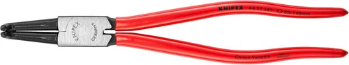 Miniatura 7 de KNIPEX Herramientas - Alicates Circlip, Interno, 90 grados en ángulo, punta forjada, 1 37/64"-3 15/16" diámetro del diámetro (4421J31), 8.50 rojo