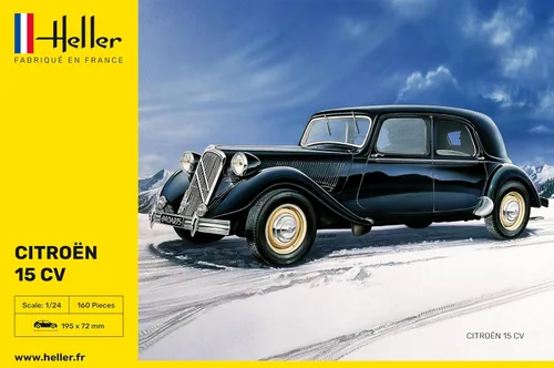 Miniatura 3 de Heller Kit de construcción de modelos de coche Citroen 15 CV