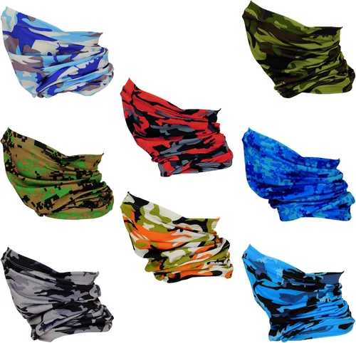 Miniatura 4 de 8 polainas refrescantes para el cuello, bandanas multiusos para mujeres y hombres