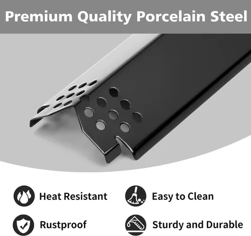Miniatura 4 de Piezas de repuesto de placas de calor para parrilla Nexgrill, tiendas de campaña de calor de acero porcelánico para parrilla de gas Home Depot