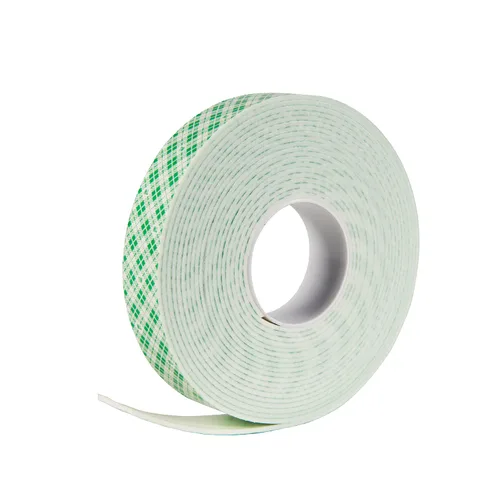 3M 4026 Cinta adhesiva de espuma de uretano con doble revestimiento, para unión, fijación, montaje, color blanco, 0.75 pulgadas x 5 yardas, 1 rollo