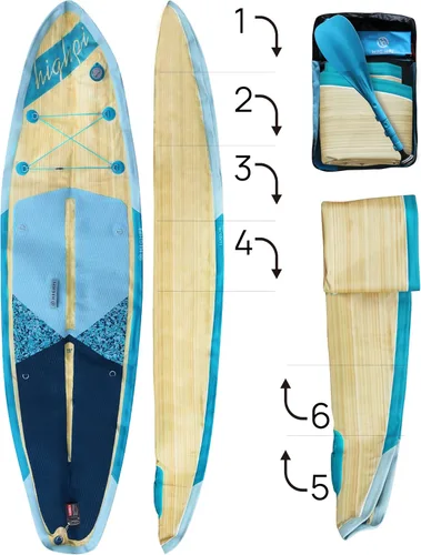 Miniatura 3 de Inflatable Stand Up Paddle Board for Youth and Adults – Wide Sup with Premium Accessories, Blow Up Paddleboard for Surfing, Fishing, Yoga & More