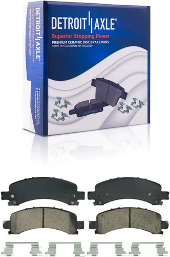 Miniatura 7 de Detroit Axle - Pastillas de freno traseras Reemplazo de pinza de disco derecha para Chevrolet GMC Express Savana 2500 3500 2003-2020
