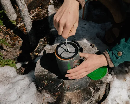 Miniatura 5 de Jetboil - Cafetera de prensa francesa de silicona para estufas de camping, tamaño regular