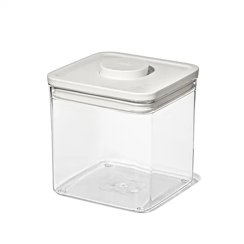 Miniatura 16 de OXO Good Grips Recipiente POP para mascotas – 2.6 L/2.8 Qt Ideal para hasta 3 libras de comida para perros o 2 libras de comida para gatos Blanco