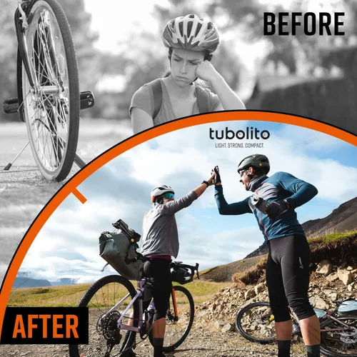 Miniatura 5 de Tubolito Tubo CX/Gravel 700C x 1.260-1.969 in con válvula Presta de 2.362 in Ligero, fuerte y compacto Compatibilidad de llantas y frenos