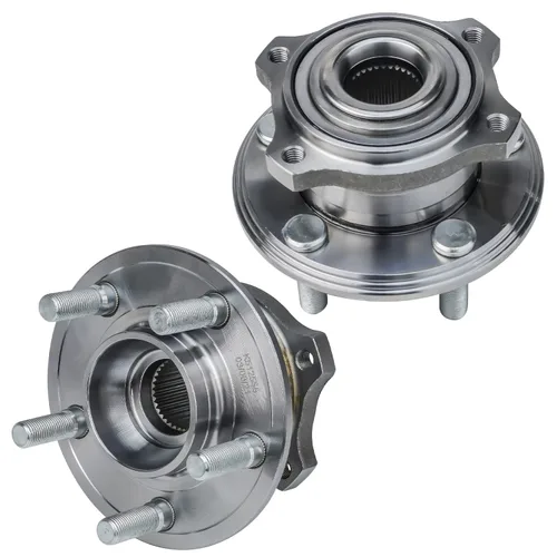 Miniatura 31 de Detroit Axle - 2 rodamientos de rueda delanteros para Ford Contour Mercury Cougar Mystique Volvo S40 V40, trasero para Escape Mariner Mazda Tribute