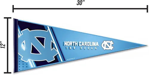 Miniatura 4 de Rico Industries NCAA Primary - Banderín de fieltro para decoración de pared, de 12 x 30 pulgadas, ideal para el hogar, dormitorio, decoración