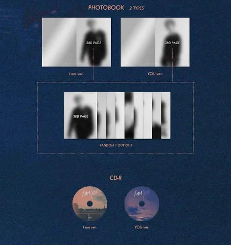 Miniatura 3 de JYP Stray Kids - I AM You (3er Mini álbum) Álbum+Juego de tarjetas de fotos extra (I am+You ver. Set)