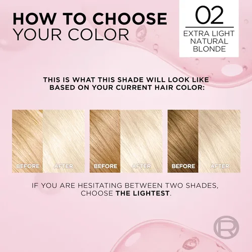 Miniatura 8 de L'Oreal Paris Excellence Crème Tinte Permanente para el Cabello, Color de Cabello de Triple Cuidado con Complejo Pro-Keratina para Cobertura del 02