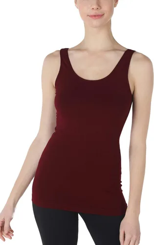 Miniatura 28 de NIKIBIKI Playera sin costuras clásica premium para mujer, fabricada en EE. UU., talla única