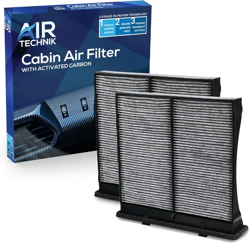 Miniatura 10 de AirTechnik CF10930 Filtro de aire de cabina con carbón activado Compatible con Subaru Crosstrek 2016-2017, Forester 2009-2018, Impreza 2008-2016