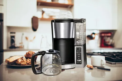 Miniatura 7 de Jarra de vidrio de repuesto de 12 tazas compatible con cafetera Ninja CE251 CE250 CE200 CE200C CE201 CE201C Series, jarra de repuesto n.º XGLSLID200