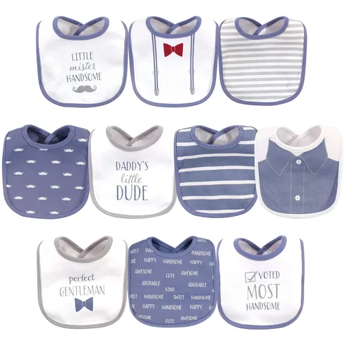 Miniatura 8 de Hudson - Babero unisex de algodón para bebé, baberos de algodón, talla única , Cactus rosa