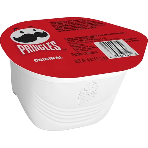 Miniatura 7 de Pringles Papas Fritas, Aperitivos para el Almuerzo, Aperitivos para Llevar, Original (36 Envases)