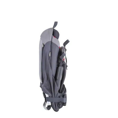 Miniatura 3 de phil&teds Escape Child Carrier Mochila con marco para niños, color carbón, arnés de altura ajustable, cinturón articulado de doble núcleo, incluye