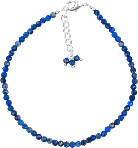 Miniatura 24 de TGH Pulsera de cuentas naturales con piedras preciosas microfacetadas, joyería para ella, cristales curativos energéticos de piedra natal, cadena