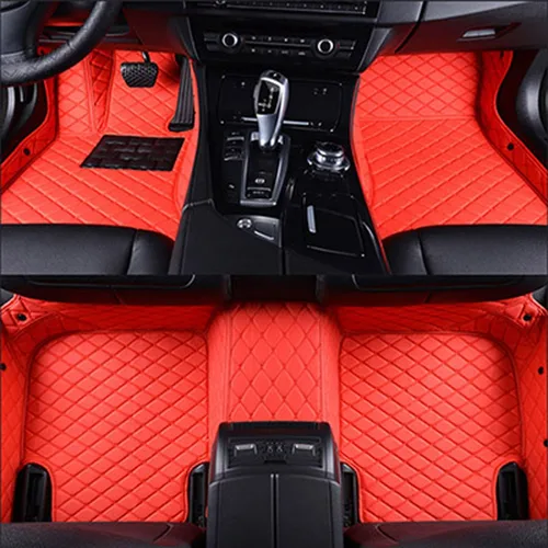 Miniatura 4 de Alfombrillas automotrices personalizadas para Mercedes Benz A B C CLA CLS CLK GLE GLS GLA GLK GL ML G S GLC SL CL SLC R SLK, etc. Tapete de cuero