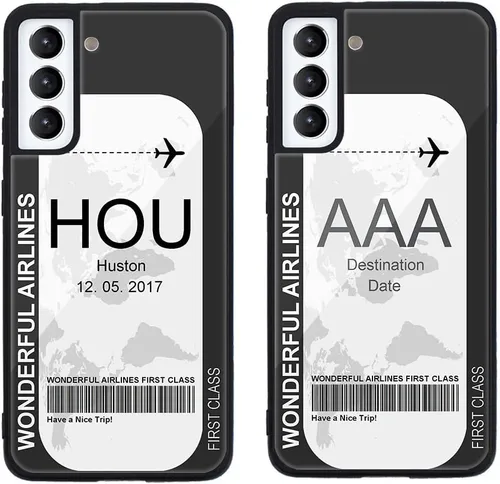 Miniatura 90 de Funda de teléfono personalizada para Samsung Galaxy S22+ / S22 Plus 5G, funda de TPU suave de vidrio templado antiarañazos personalizada con foto