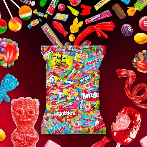 Miniatura 8 de Paquete Variado de Dulces a Granel - Surtido de Dulces de Pascua a Granel de 4 lb - Rellenos para Canasta de Pascua, Paquete Variado de Dulces
