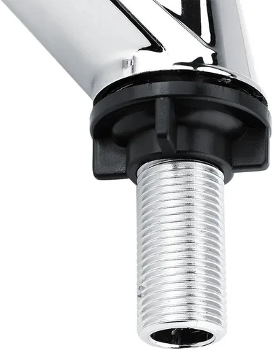 Miniatura 2 de Grifo para lavabo, boquilla de agua de una sola manija, grifo de agua fría G1/2 galvanizado para baño bañera (mango G1/2)
