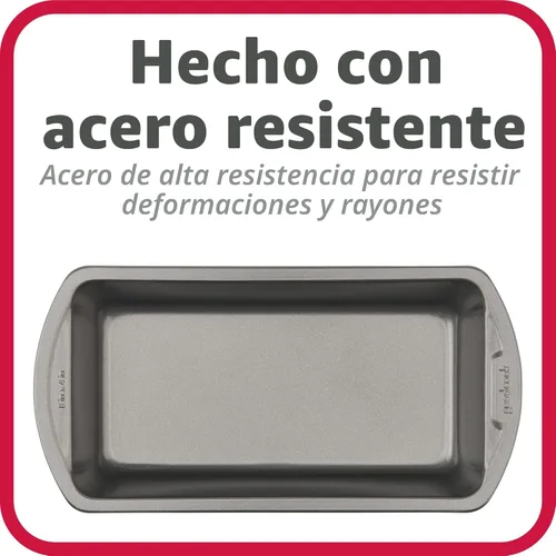 Miniatura 6 de GoodCook Molde antiadherente para pan de 8 x 4 pulgadas, utensilios de cocina de acero resistente con revestimiento antiadherente fácil de limpiar