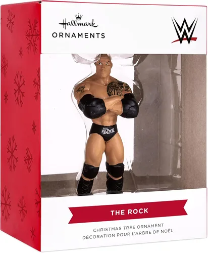 Miniatura 3 de Hallmark WWE The Rock Adorno de Navidad