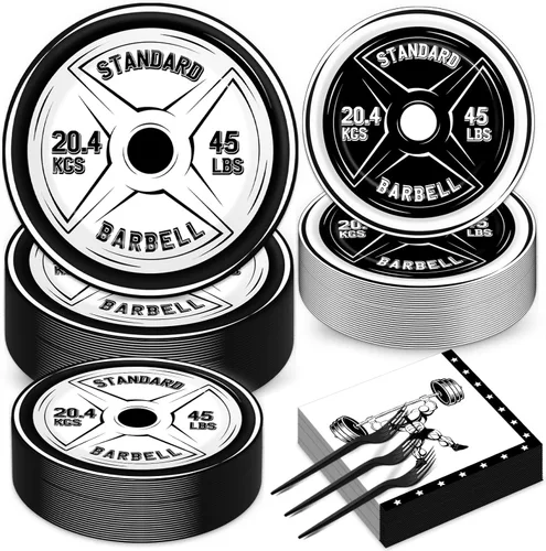 Miniatura 22 de gisgfim Juego de decoración para fiesta de 50 invitados con temática de camión semi, platos y servilletas para fiesta con temática de camión semi