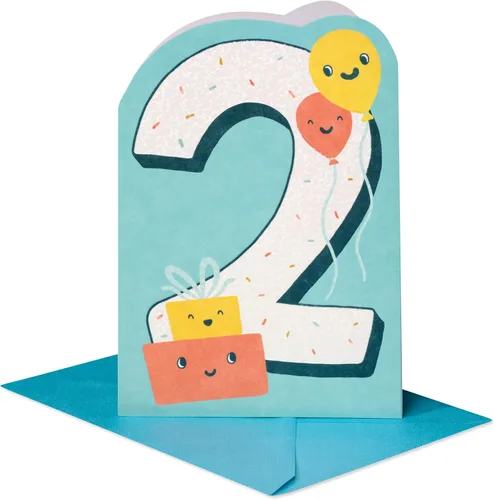 Miniatura 10 de American Greetings Tarjeta de segundo cumpleaños (Mickey Mouse)