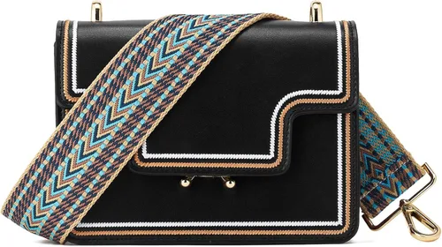 Miniatura 269 de ZOOEASS - Correa de repuesto para cartera, para colgar en el hombro o para cruzar, ancha y ajustable, de lona