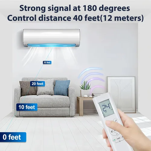 Miniatura 5 de RG58B/BGE Nuevo Reemplazo para Midea Aire Acondicionado Control Remoto