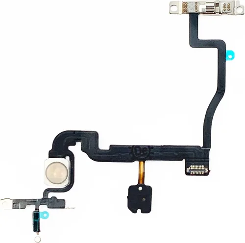 Miniatura 7 de Johncase Interruptor de control de botón de encendido OEM + luz de flash + cable flexible de micrófono con piezas de repuesto compatibles con iPhone