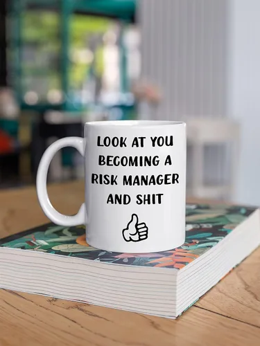 Miniatura 4 de Look At You Becoming A Risk Manager, Institute of Risk Management IRM Finish PHD Mug, Christmas, Birthday Gift, Sarcastic Mugs, Gag Gifts for