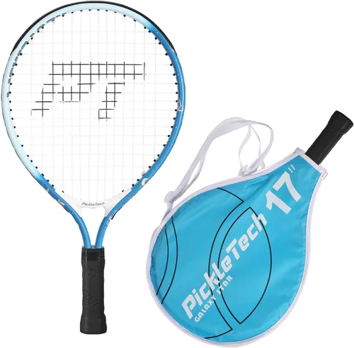 PICKLETECH Kids Tennis Racket for Junior Toddlers Starter Kit 17-25" Tennis Racquet for Girls and Boys with Carry Bag, Lightweight for Beginners