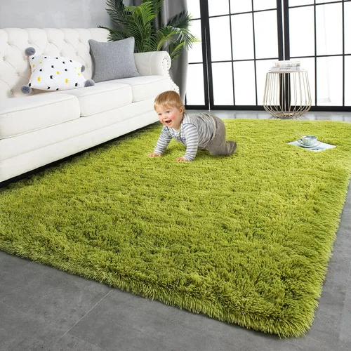 Miniatura 29 de TWINNIS - Alfombras muy suaves de pelo largo para interiores de 3 x 5 pies. Modernas alfombras de áreas de felpa para sala de estar, dormitorio